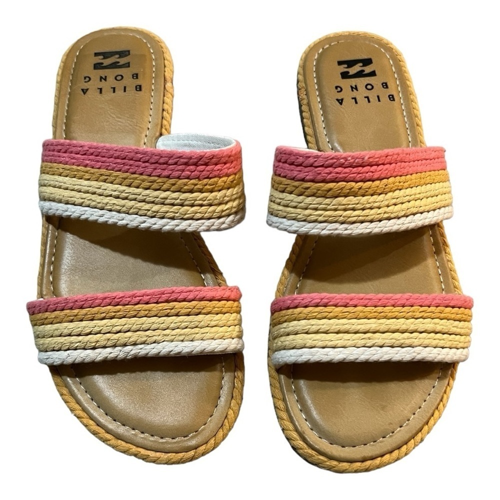 Billabong Light Break Braided Sandal Size 6.5